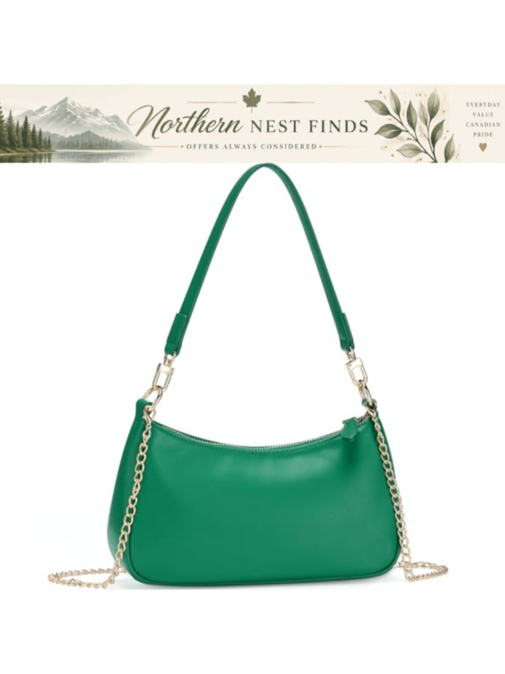 Vegan Leather Hobo Crossbody Bag Convertible Clutch Tote Shoulder Purse